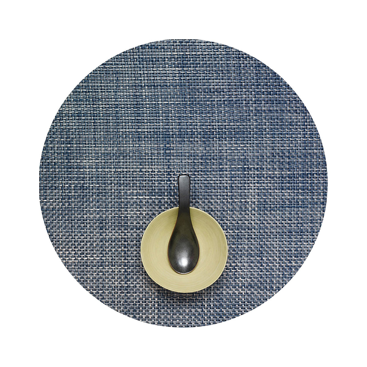 Basketweave Placemats - Denim