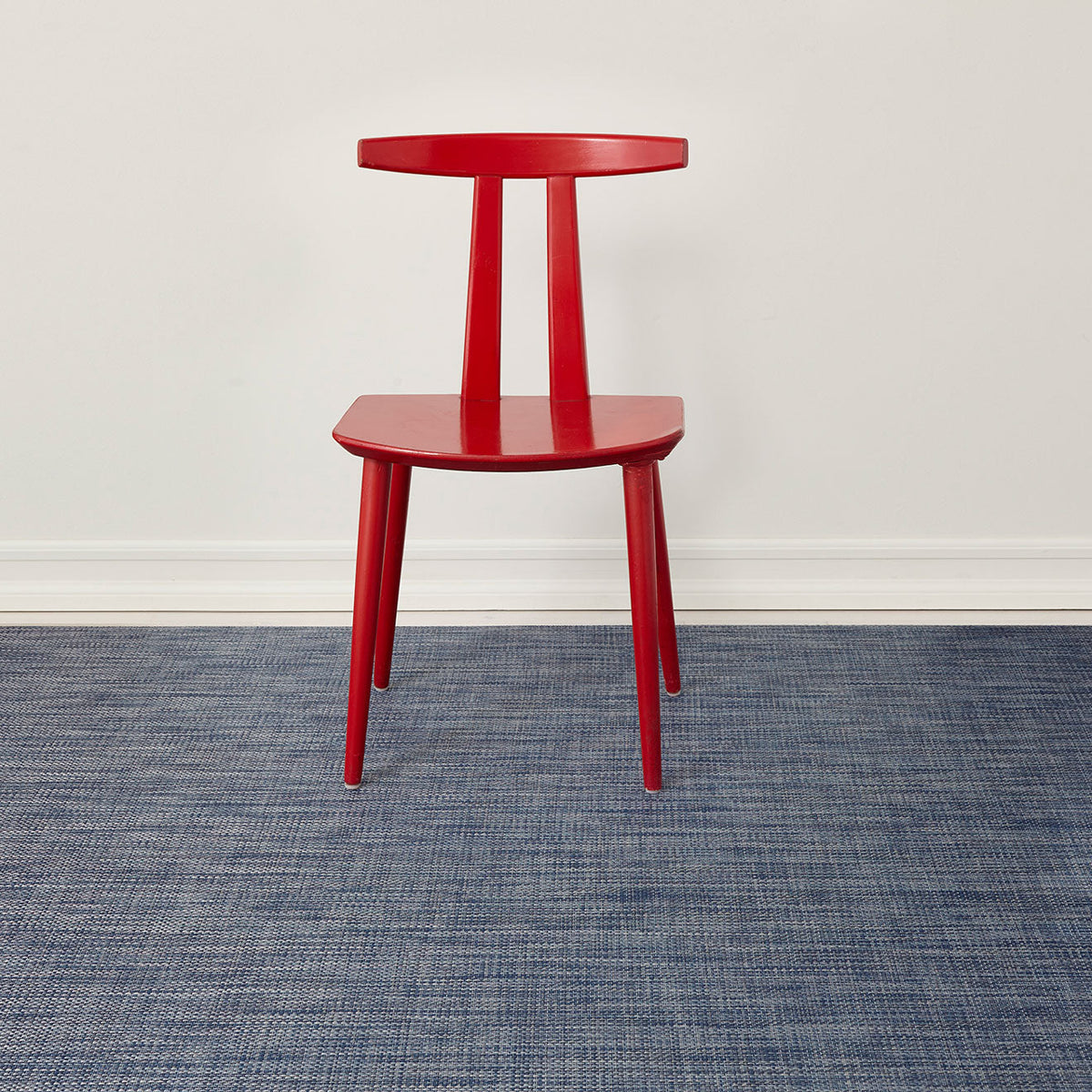 Basketweave Rug Samples - Denim