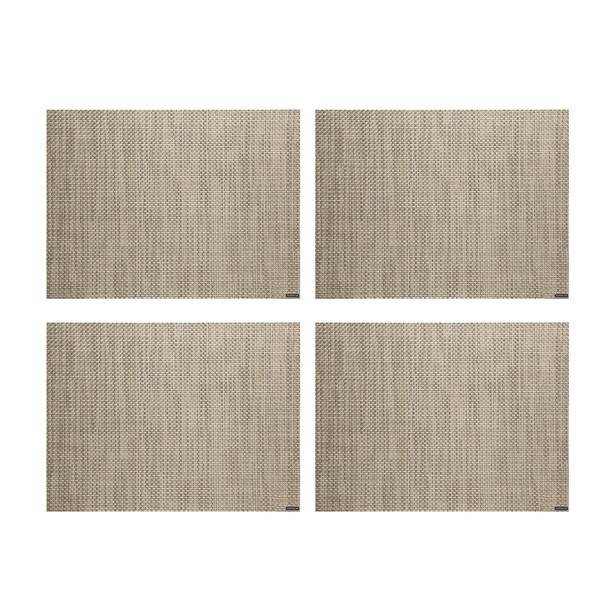 Basketweave Placemats - Latte