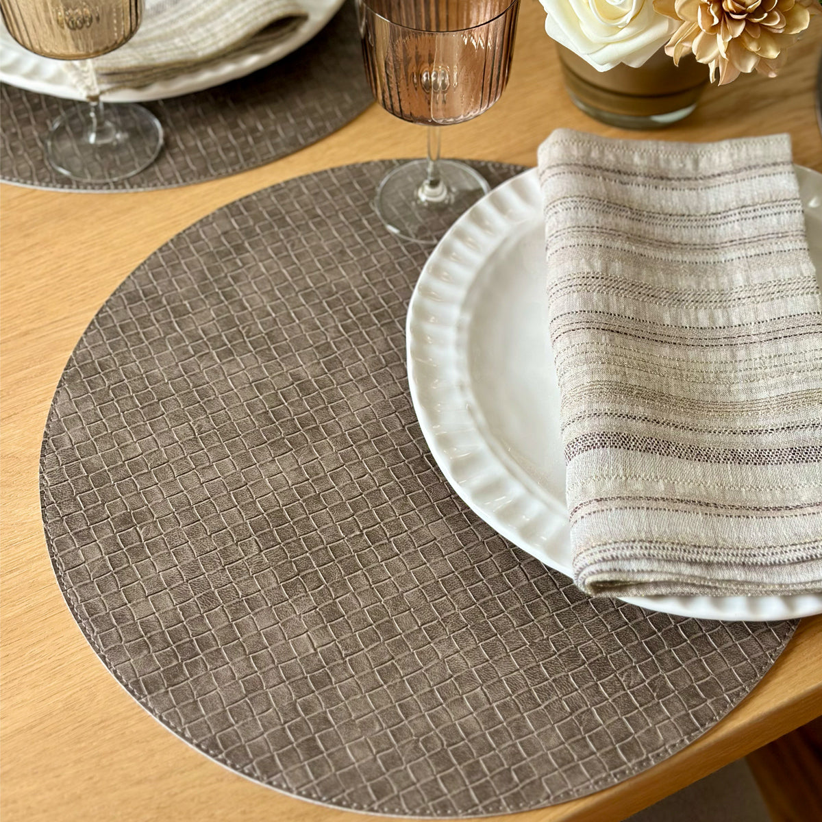 Bodrum Tressé Placemats — Bodrum collection image 3