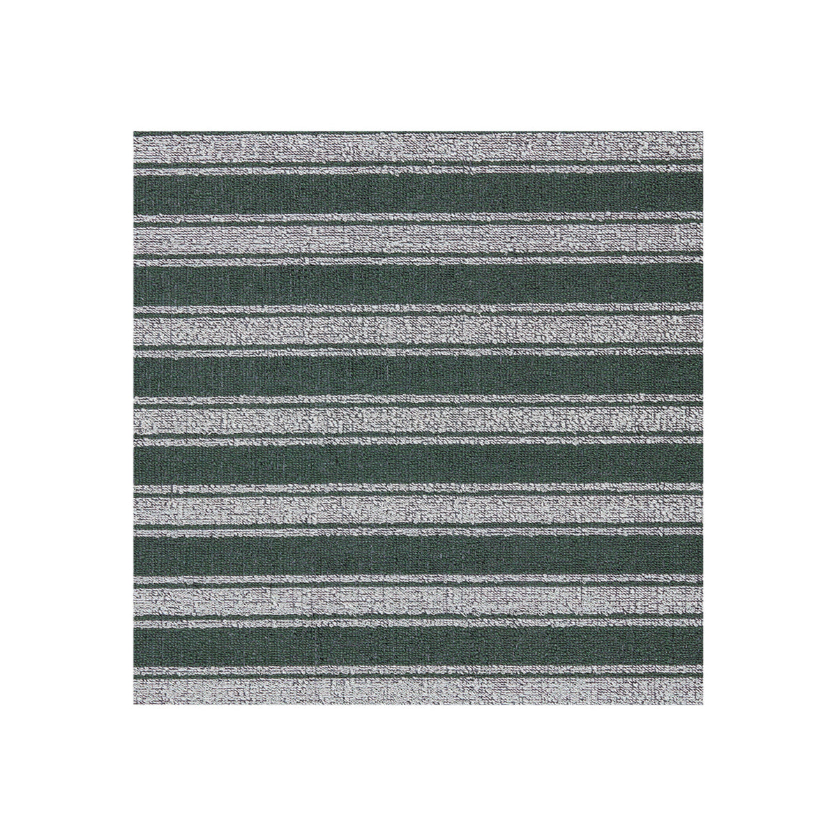 Boardwalk Stripe Shag Mat Samples - Fern
