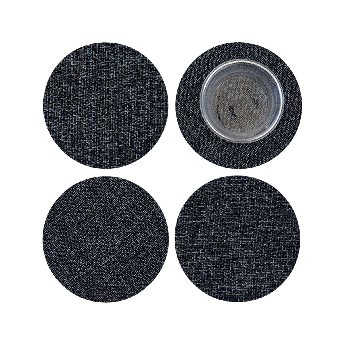 Bouclé Coasters - Noir