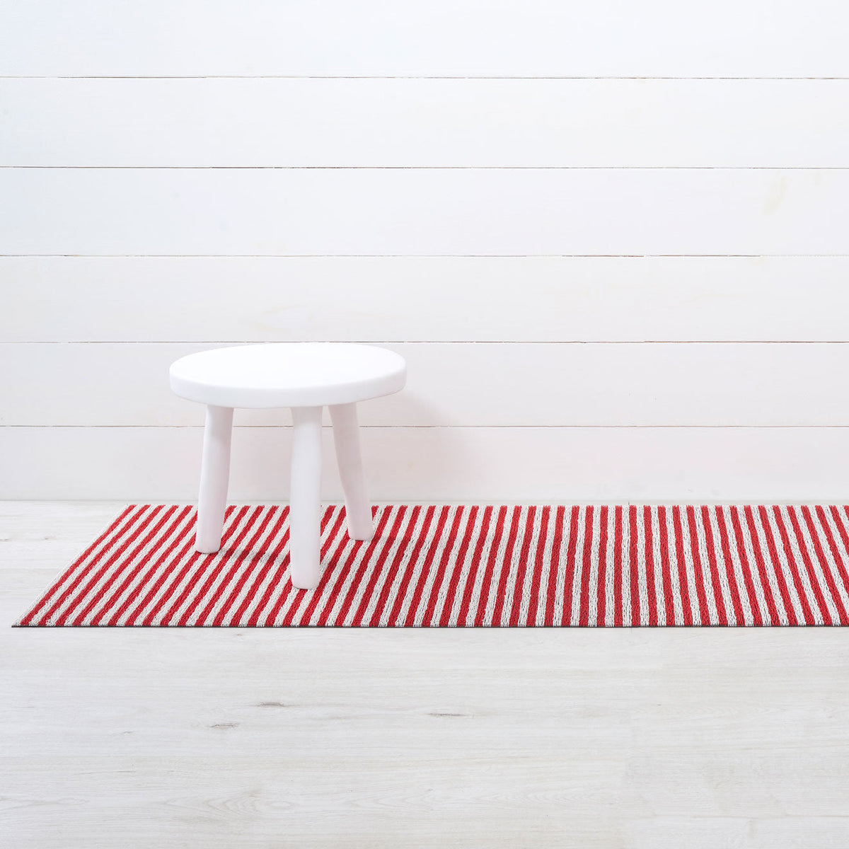 Breton Stripe Shag Mats - Candy