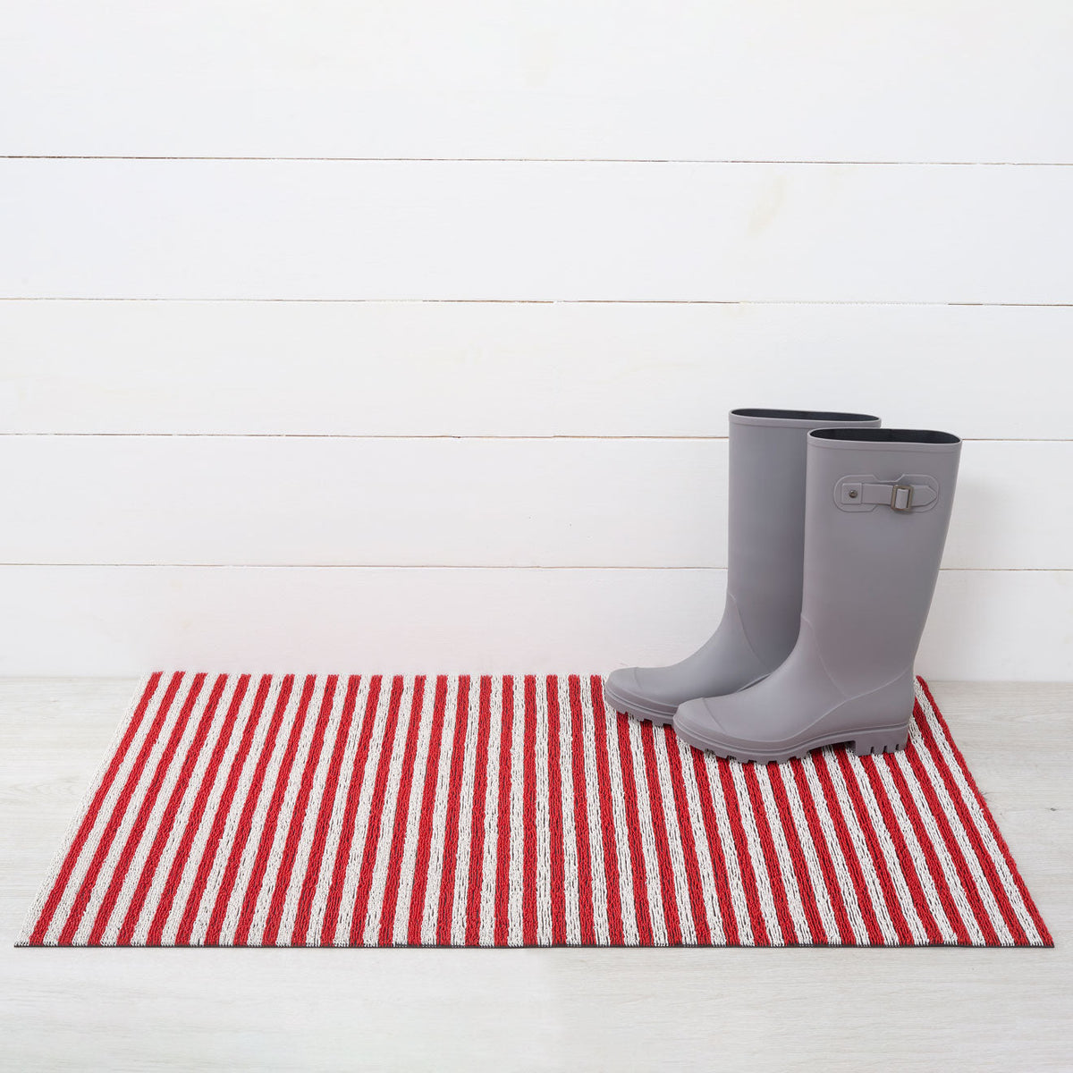 Breton Stripe Shag Mats - Candy
