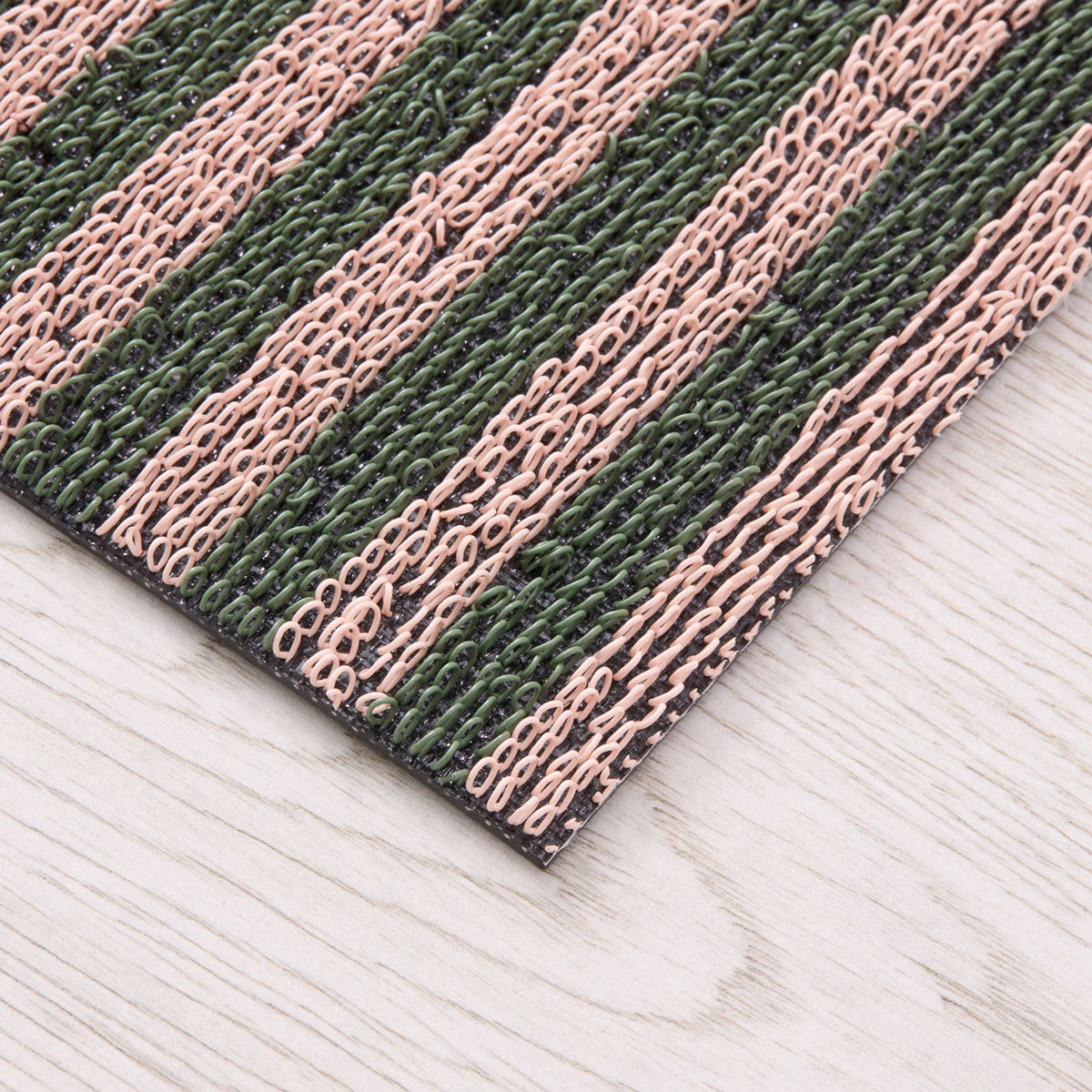 Breton Stripe Shag Mats - Malibu