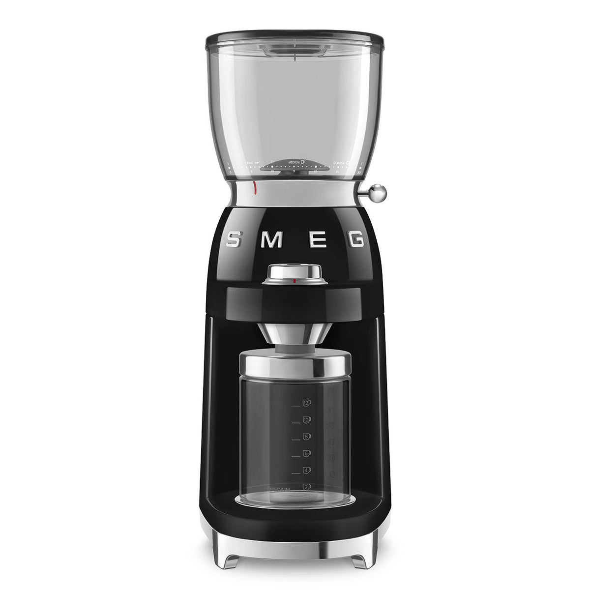 SMEG Conical Burr Coffee Grinder (CGF11) – Black