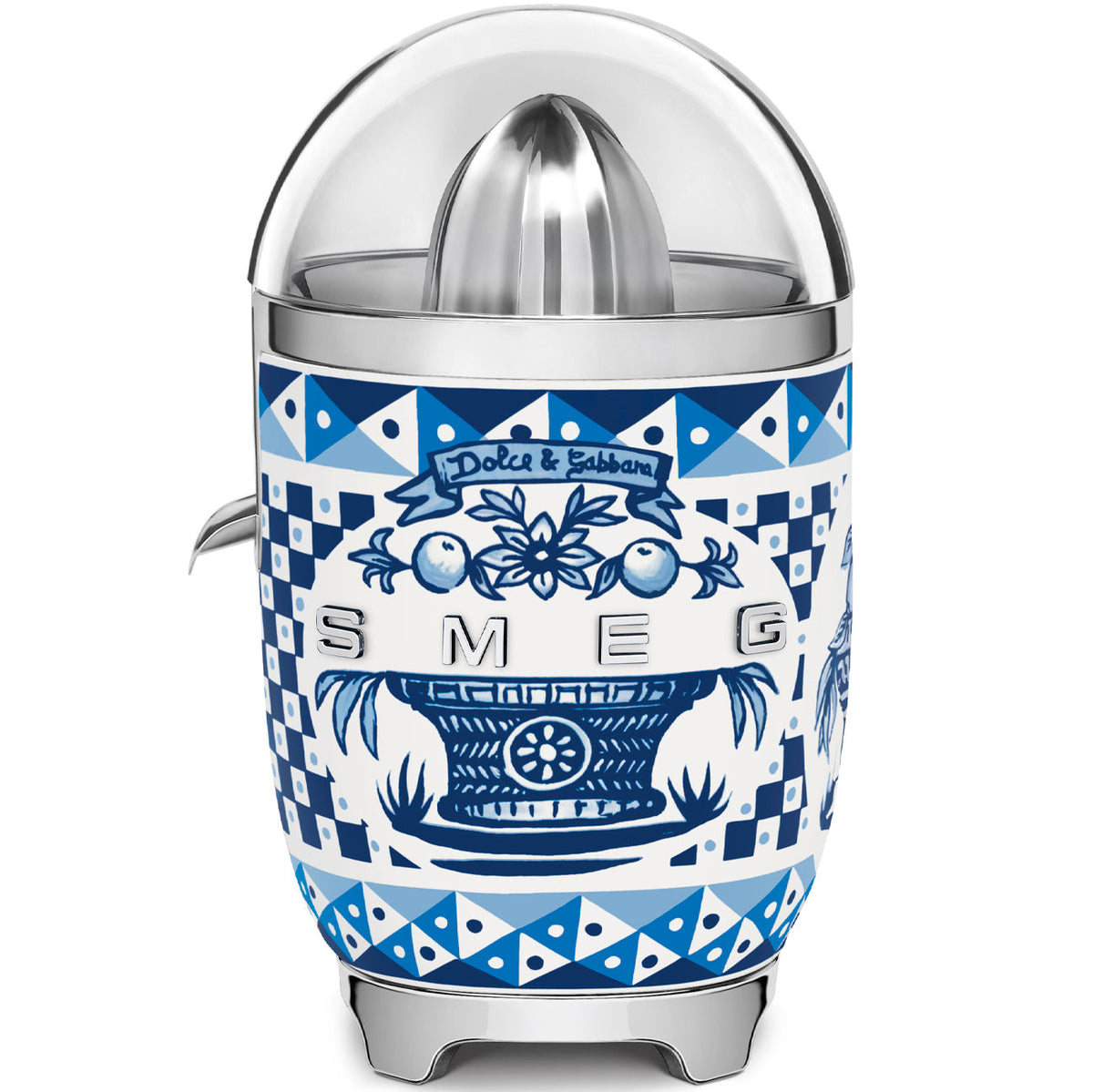 SMEG Citrus Juicer – Dolce&Gabbana Blu Mediterraneo (CJF01) – Blu Mediterraneo