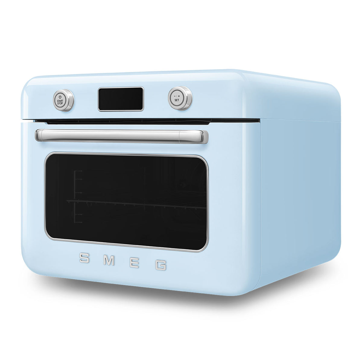 SMEG Countertop Combi Oven with Air Fry and Steam (COF01) – Pastel Blue