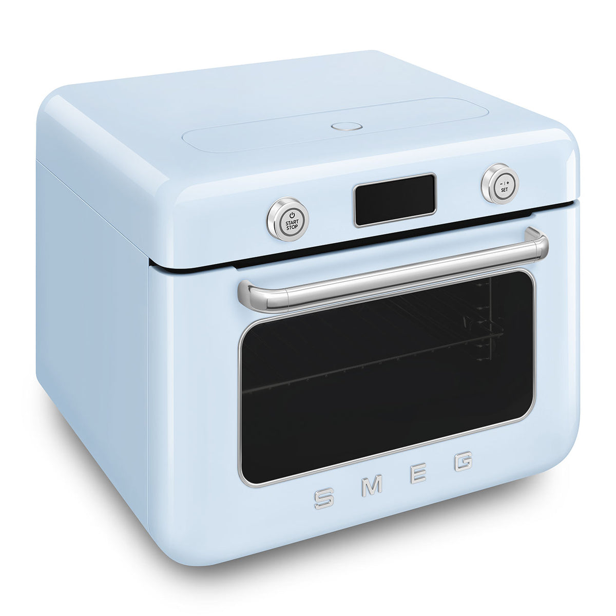 SMEG Countertop Combi Oven with Air Fry and Steam (COF01) – Pastel Blue