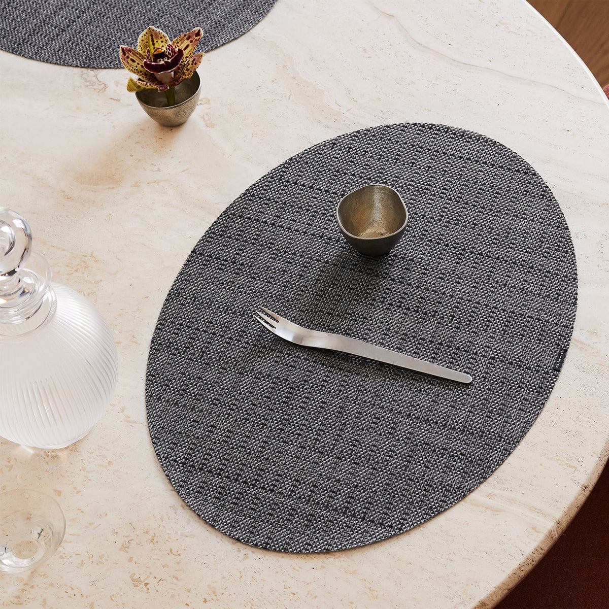 Thatch Placemats - Pewter