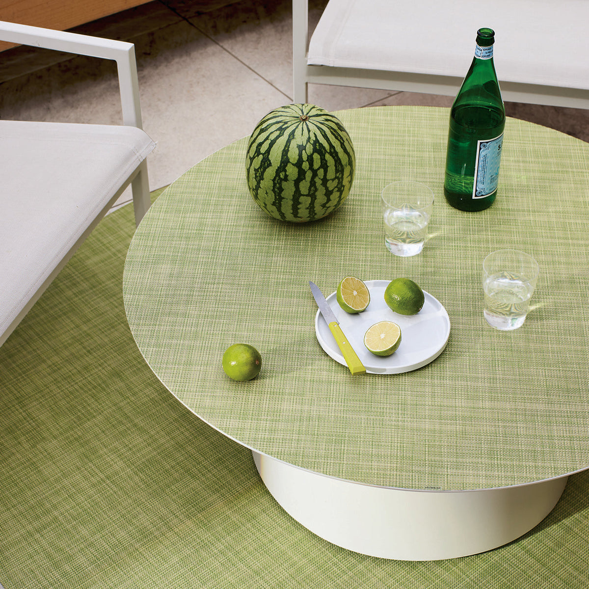 Mini Basketweave Rugs - Dill