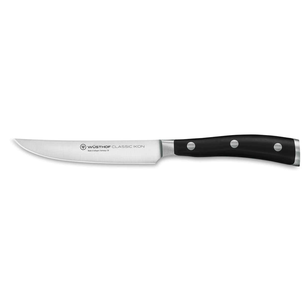 Wusthof Classic Ikon 11-Piece Knife Block Set — Black