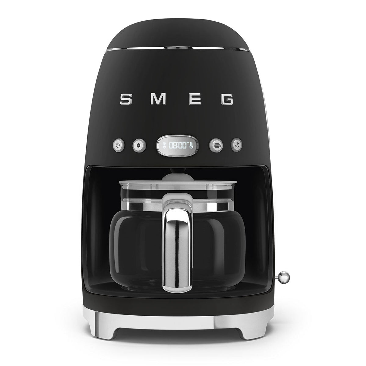 SMEG 10-Cup Drip Coffee Machine (DCF02) – Matte Black