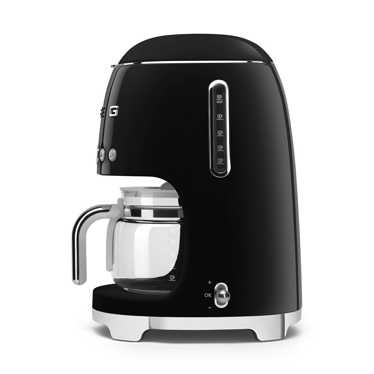 SMEG 10-Cup Drip Coffee Machine (DCF02) – Black