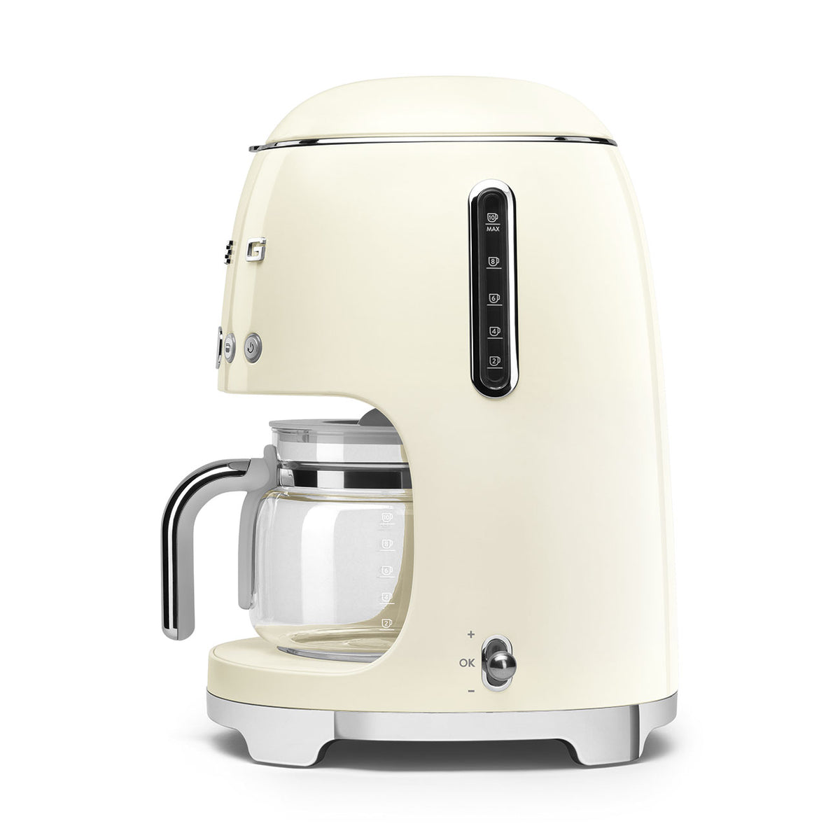 SMEG 10-Cup Drip Coffee Machine (DCF02) – Cream