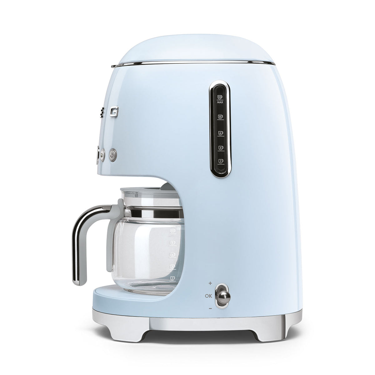 SMEG 10-Cup Drip Coffee Machine (DCF02) – Pastel Blue