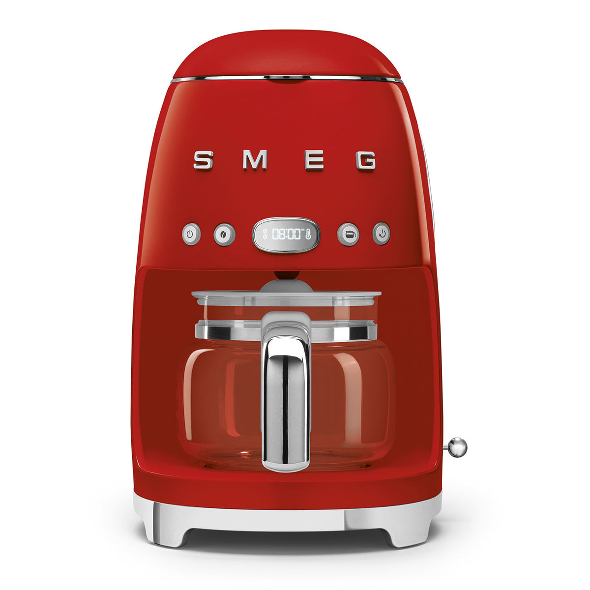SMEG 10-Cup Drip Coffee Machine (DCF02) – Red