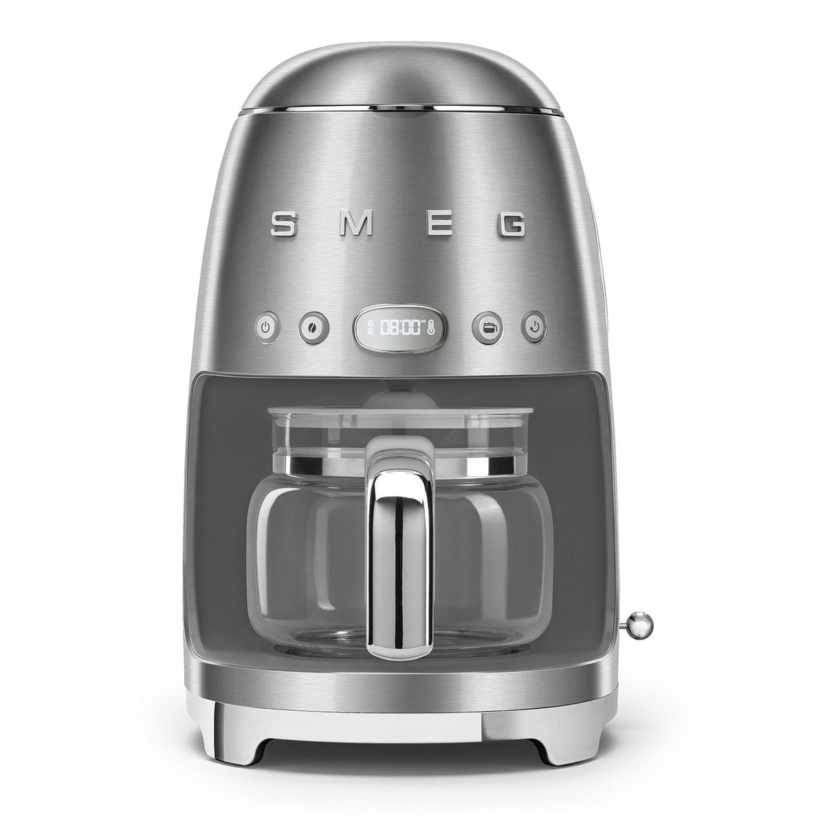 SMEG 10-Cup Drip Coffee Machine (DCF02) – Stainless Steel