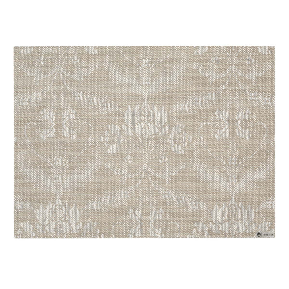Damask Placemats - Flax