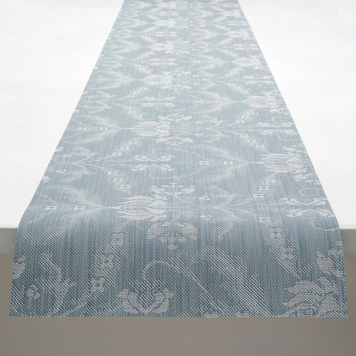 Damask Table Runners - Sea