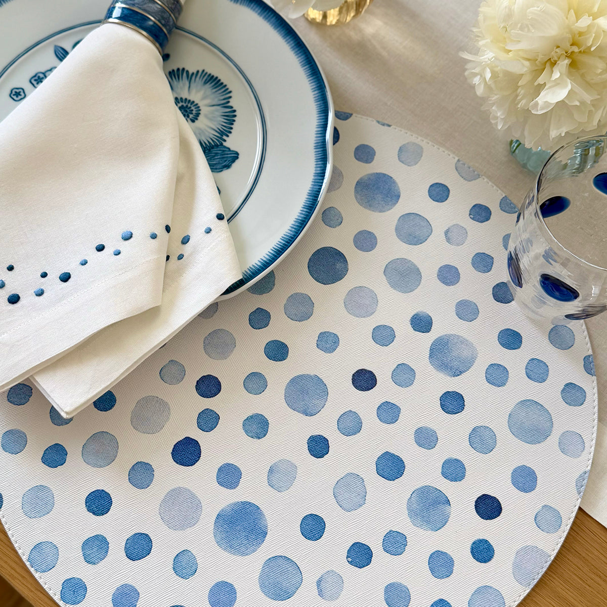 Bodrum Dots Placemats — Bodrum collection image 2