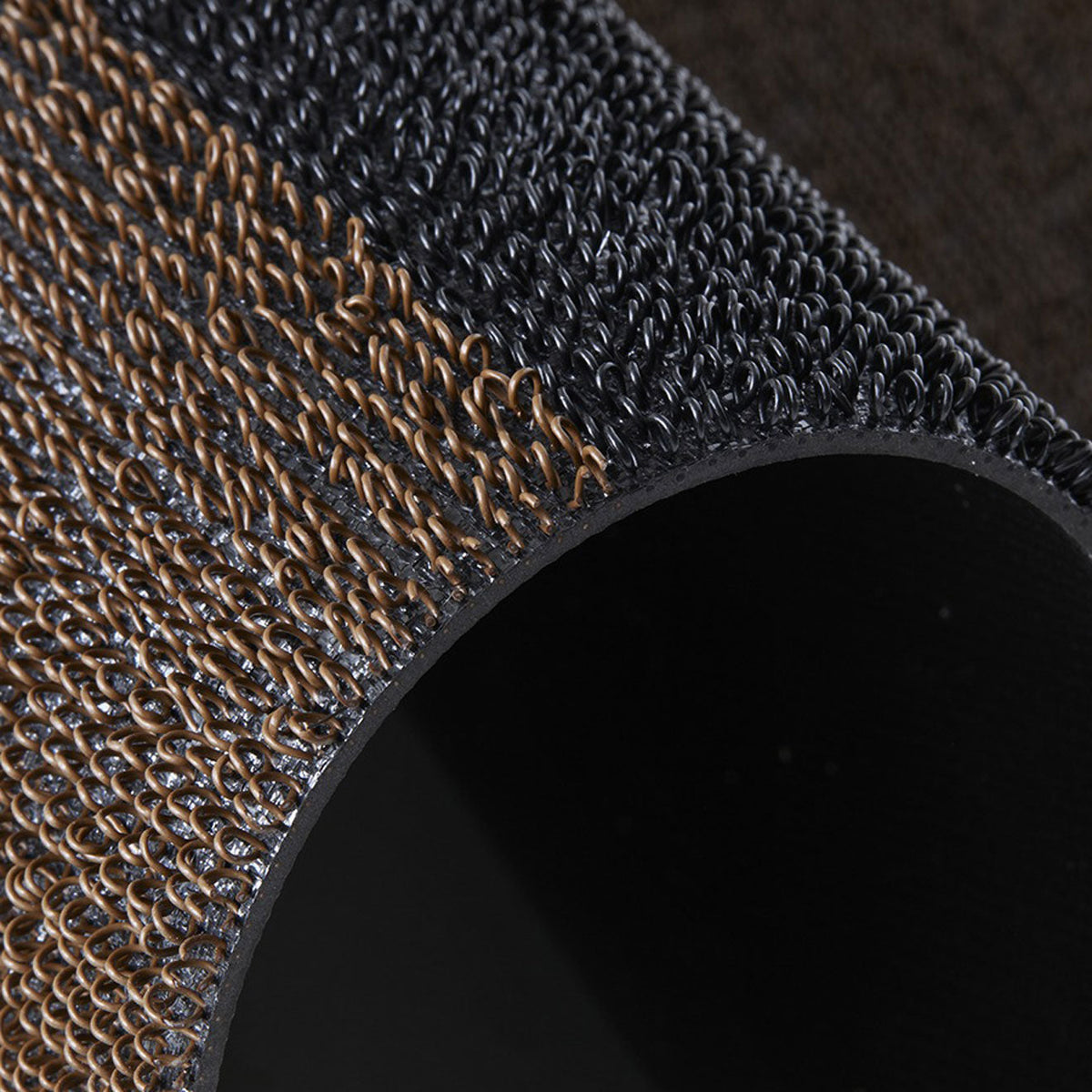 Duo Stripe Shag Mats - Mocha