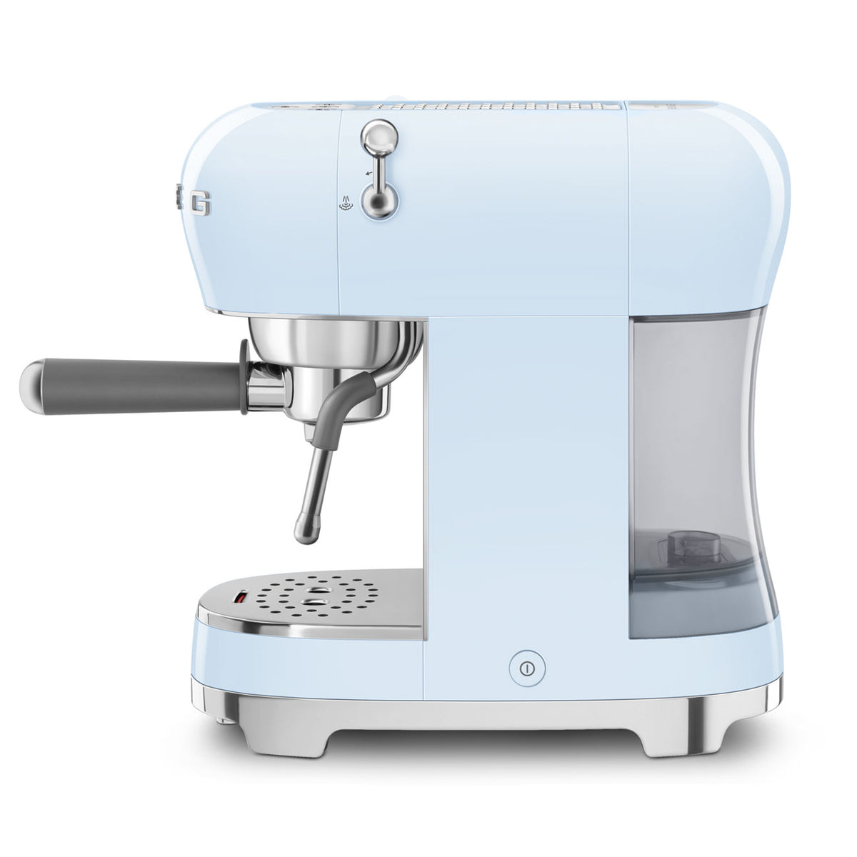 SMEG Manual Espresso Machine (ECF02) – Pastel Blue