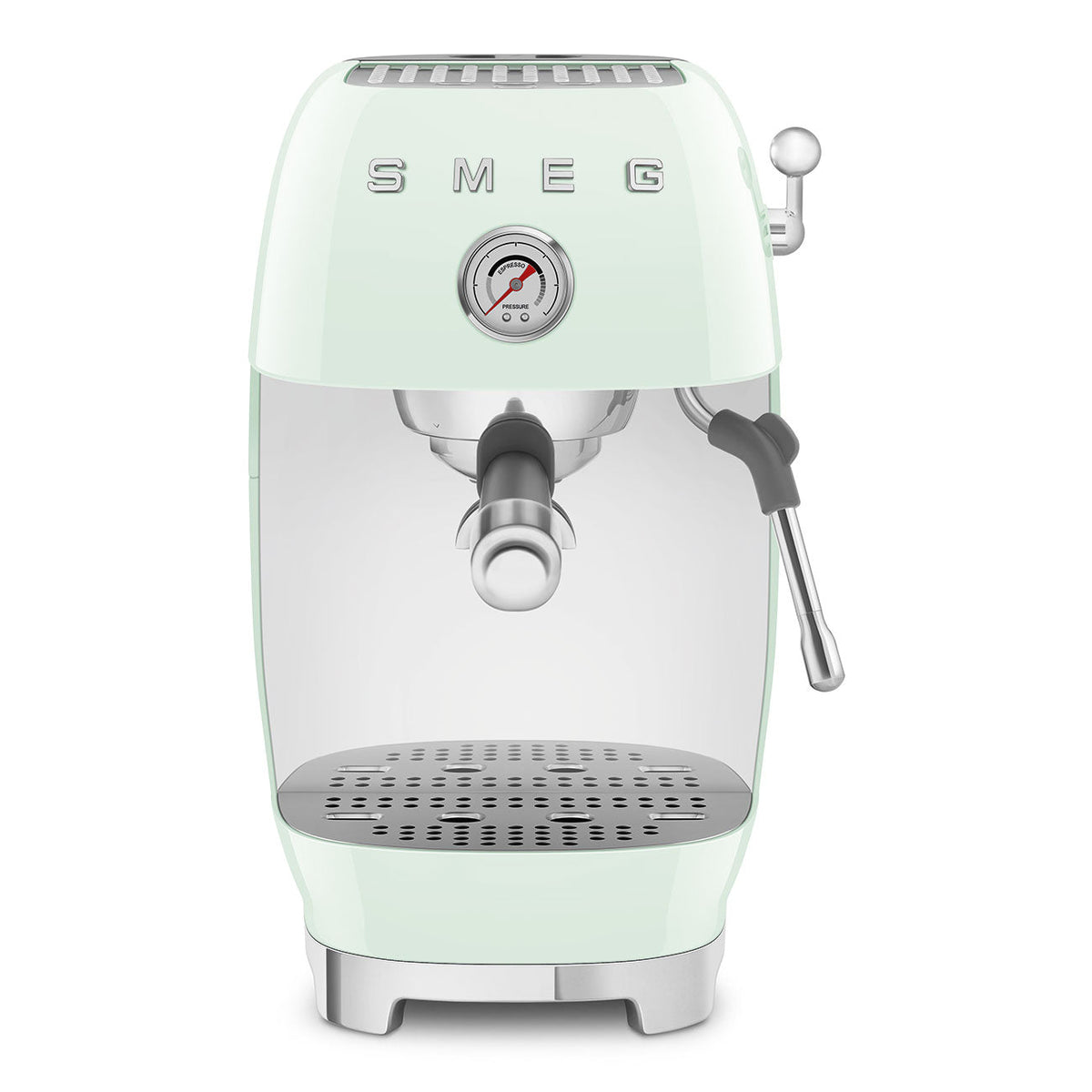 SMEG Manual Espresso and Cold Brew Machine (ECF03) – Pastel Green