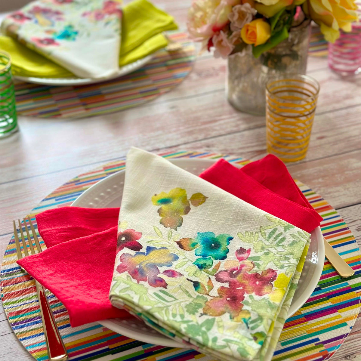 Bodrum Enchanted Garden Napkins — Bodrum collection image 1