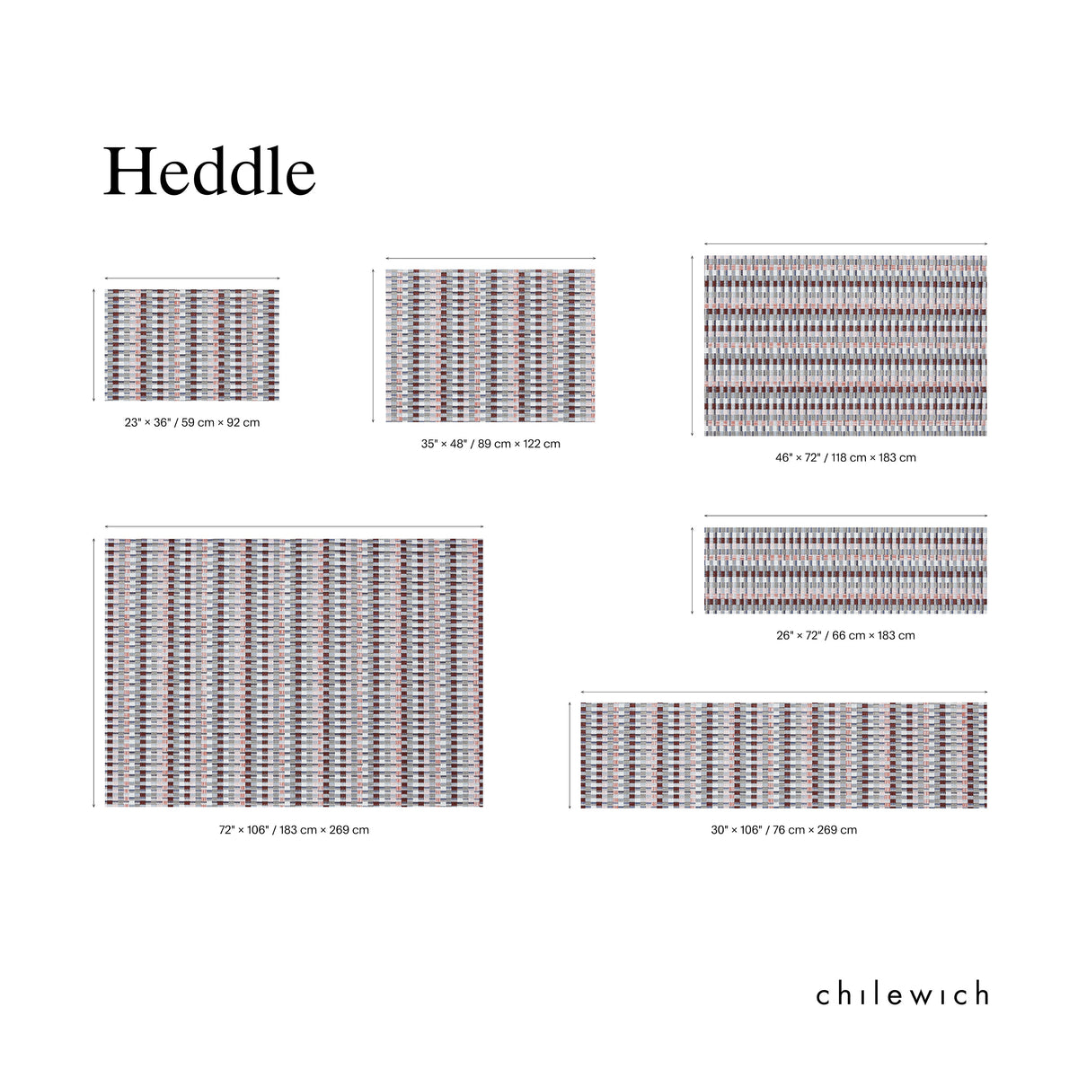Heddle Rugs - Dogwood
