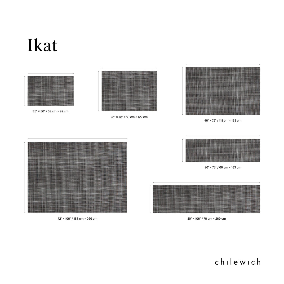 Ikat Rugs - Bone