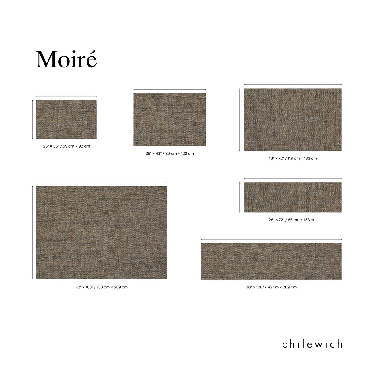 Moiré Rugs - Mica
