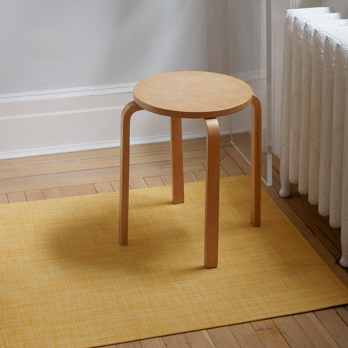 Mini Basketweave Rugs - Ochre