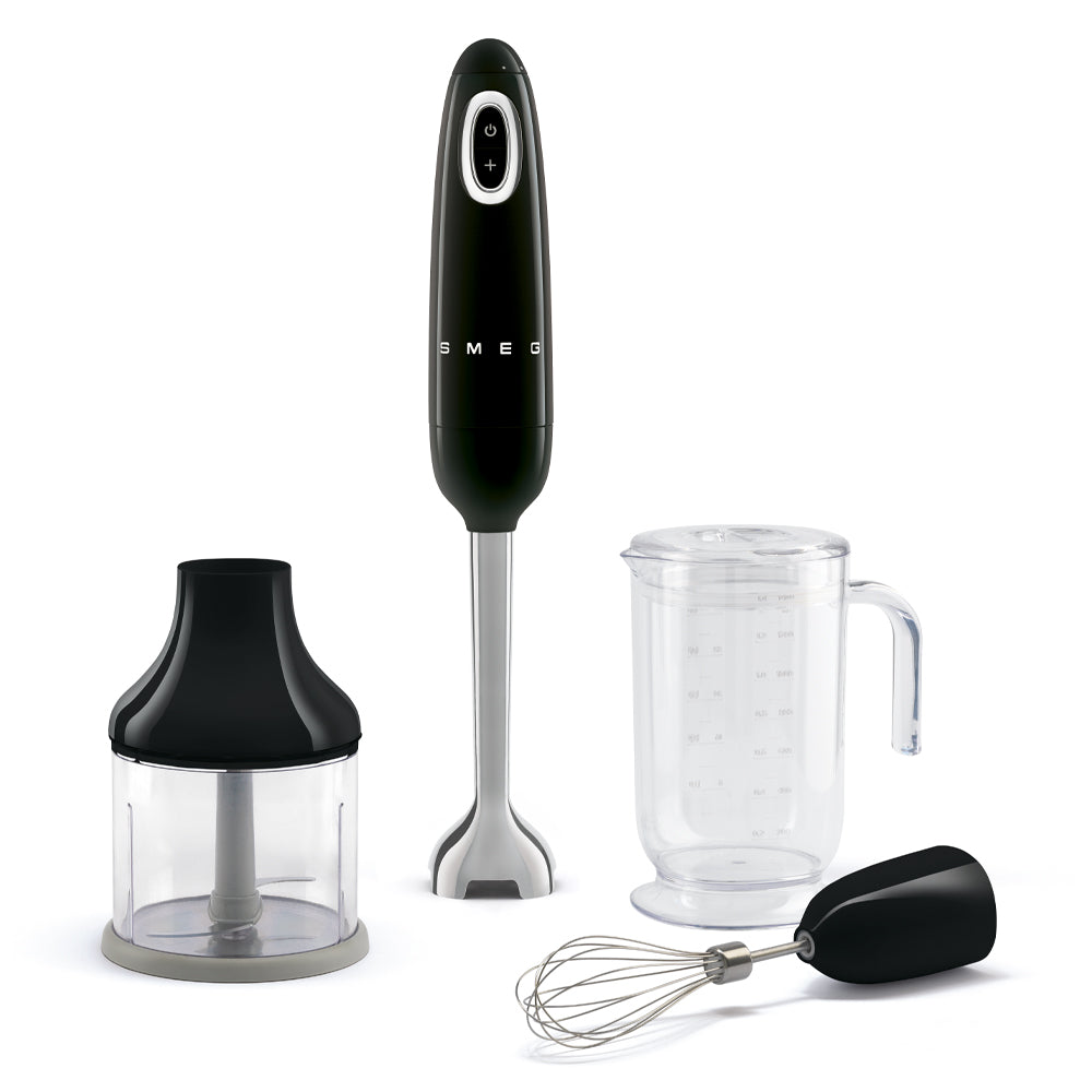 SMEG Hand Blender with Accessories (HBF03) – Black