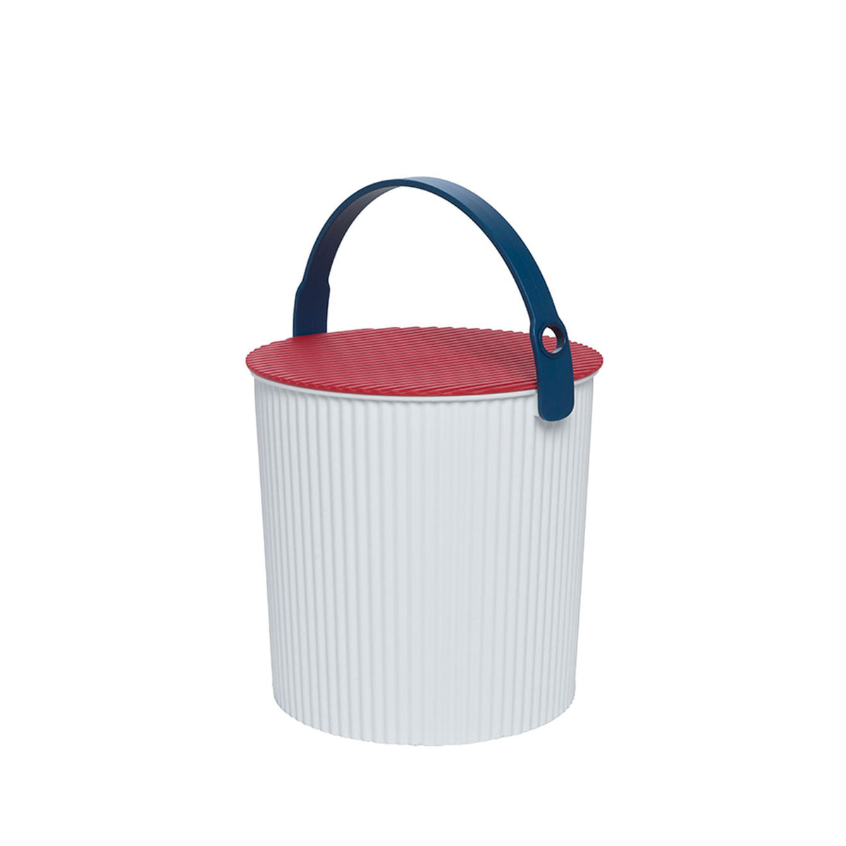 Hachiman Buckets - White Red Blue