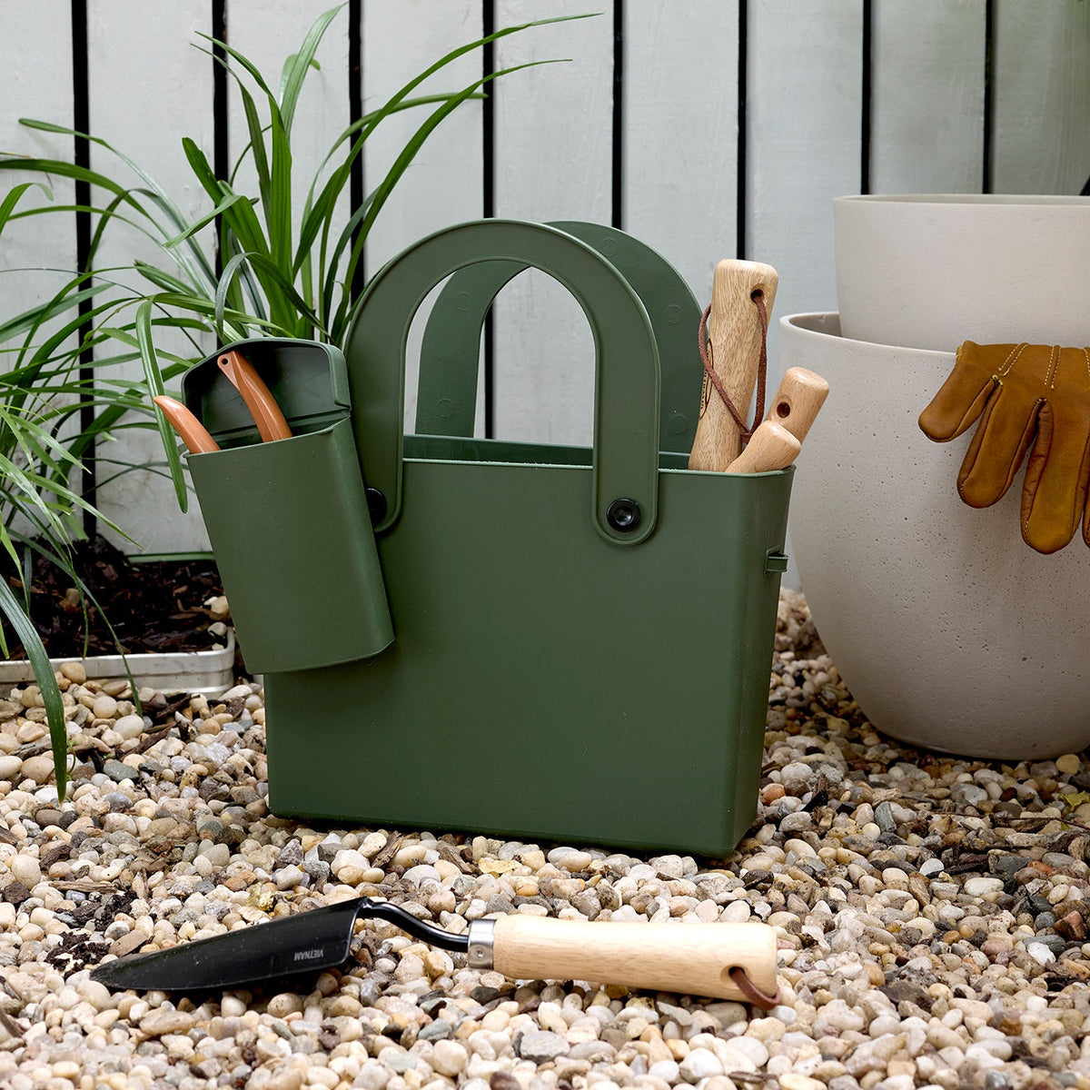 Hachiman Garden Tote with Pouch