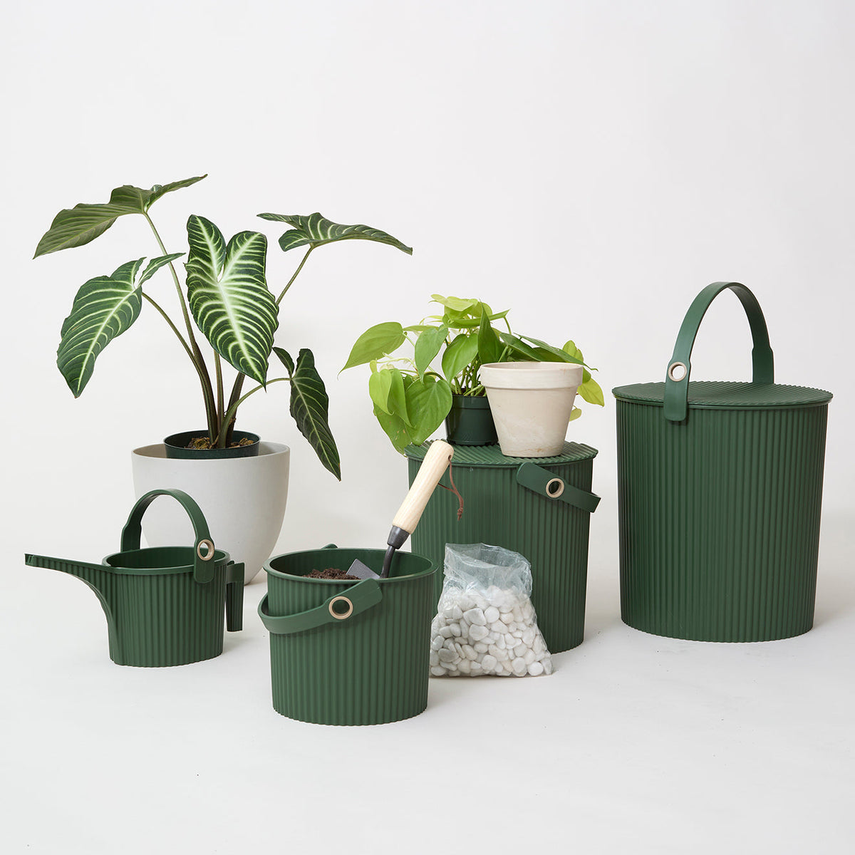Hachiman Watering Cans - Garden Green