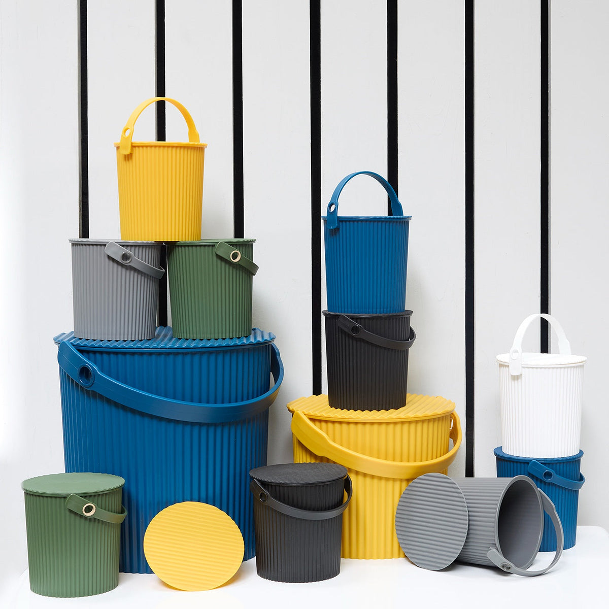 Hachiman Buckets - New Grey