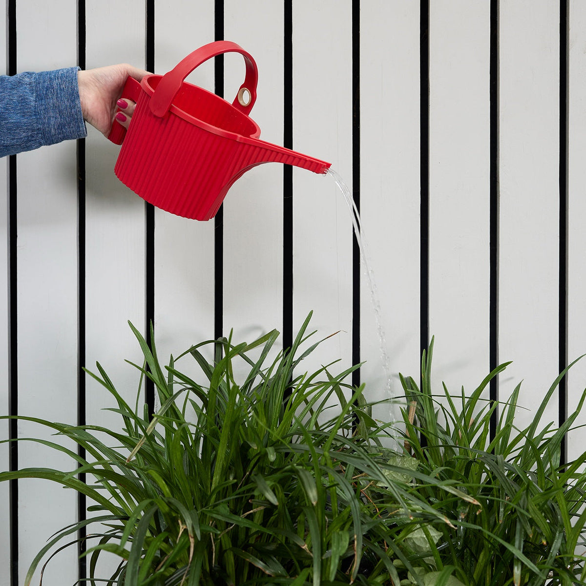 Hachiman Watering Cans - Red