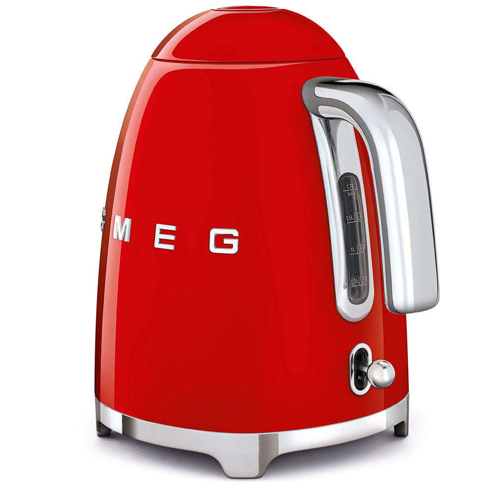 SMEG 7-Cup Electric Kettle (KLF03) – Red