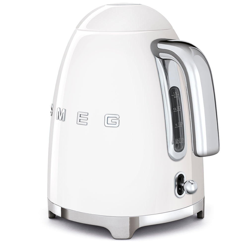 SMEG 7-Cup Electric Kettle (KLF03) – White