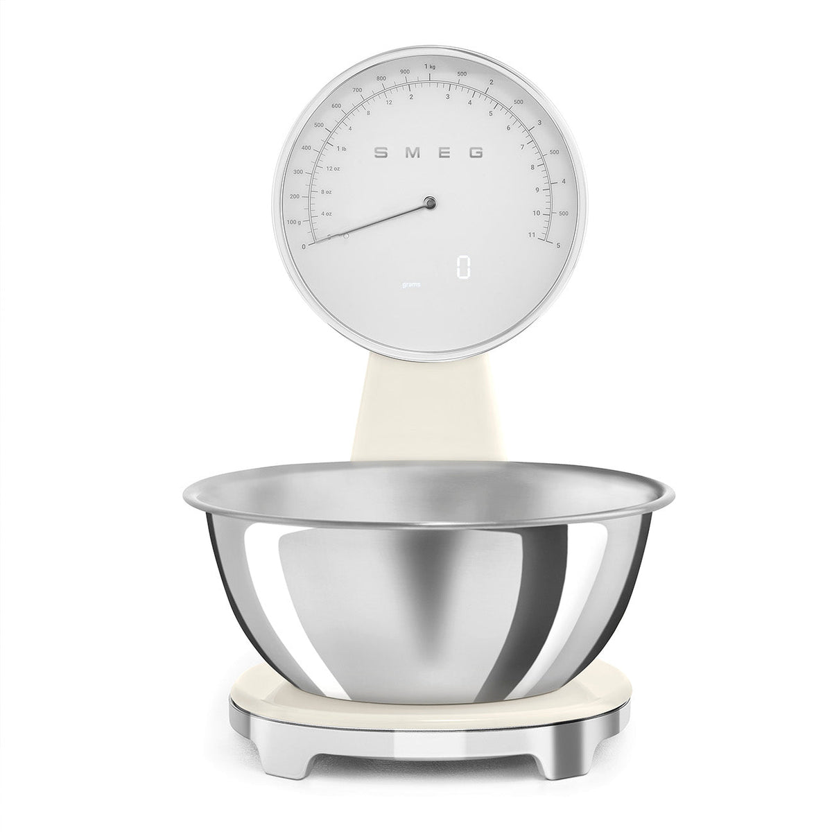 SMEG Retro-Style Kitchen Scale (KSF01) – Cream