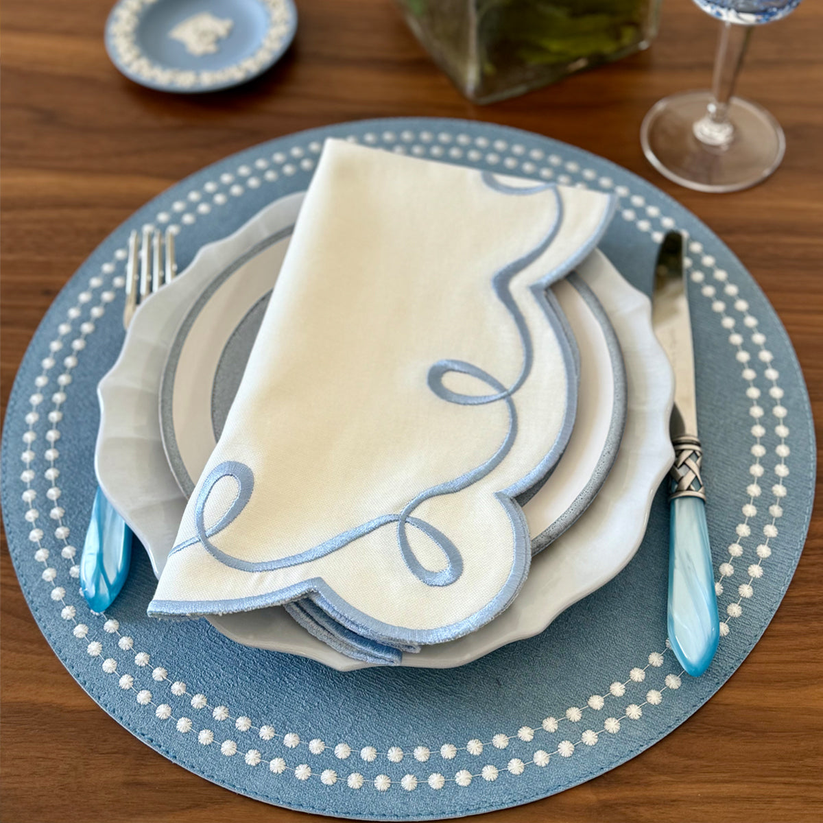Bodrum Pearls Placemats — Bodrum collection image 4