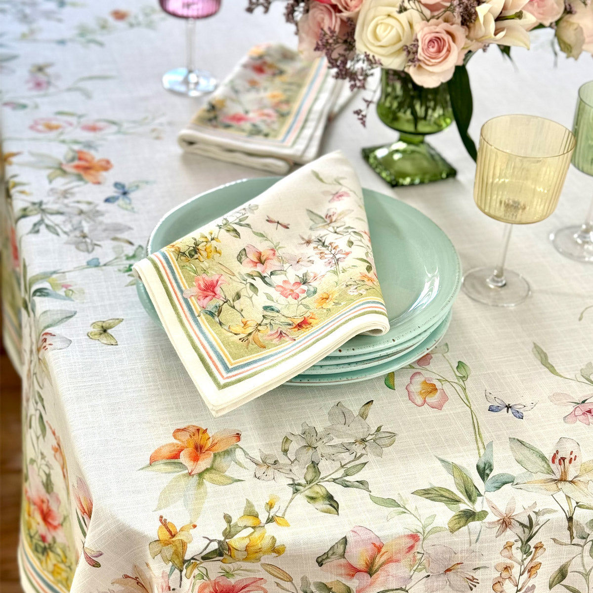 Bodrum Lily Garden Table Runners — Bodrum collection image 2