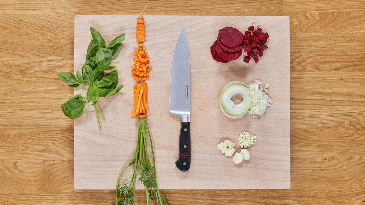 Wusthof Classic 8" Chef's Knife — Black