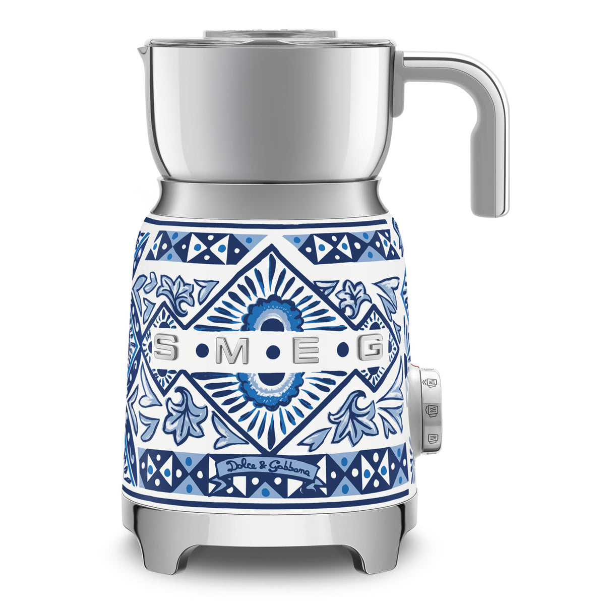 SMEG Milk Frother – Dolce&Gabbana Blu Mediterraneo (MFF01) – Blu Mediterraneo