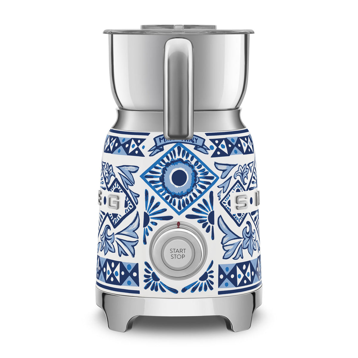 SMEG Milk Frother – Dolce&Gabbana Blu Mediterraneo (MFF01) – Blu Mediterraneo