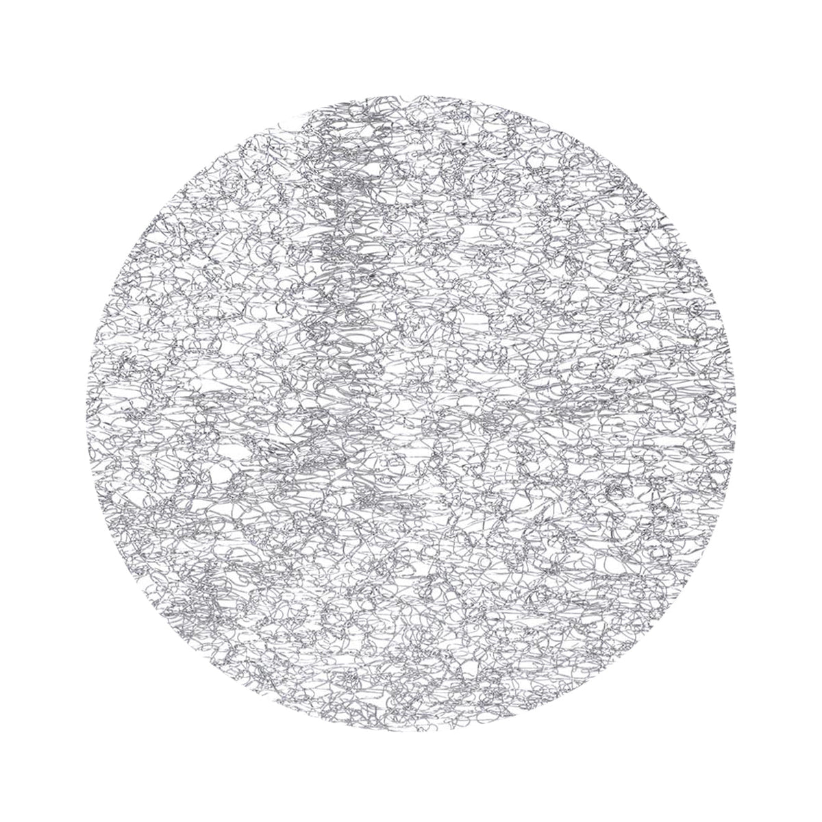 Metallic Lace Placemats - Silver