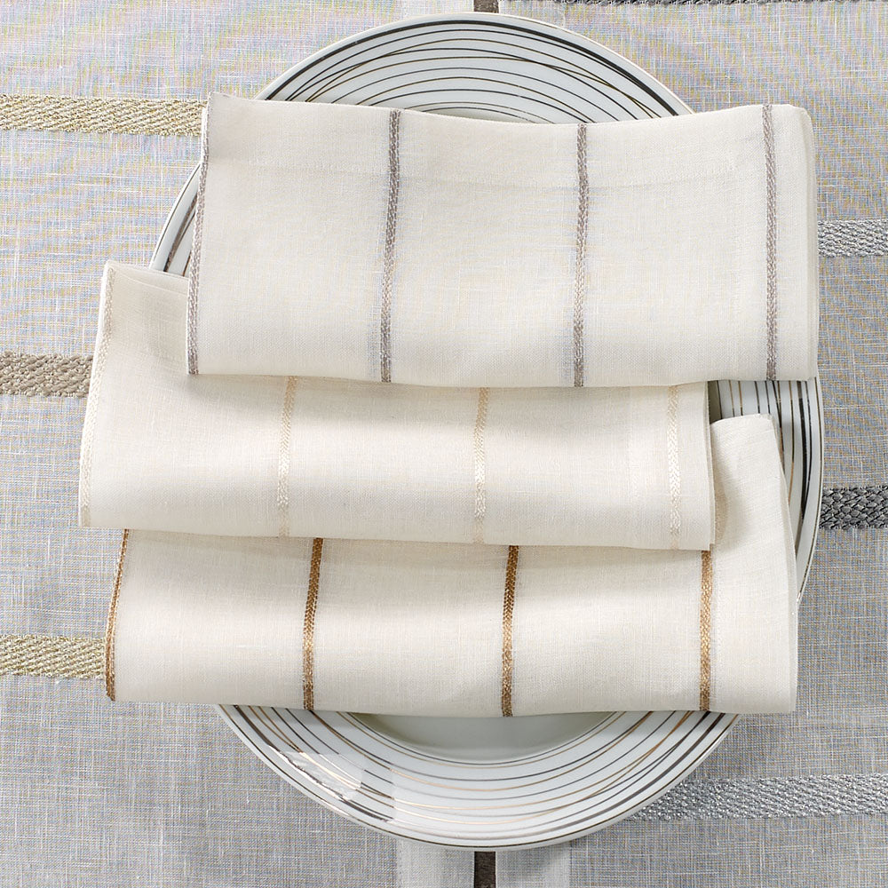 Bodrum Metallic Thread Napkins — Bodrum collection image 2