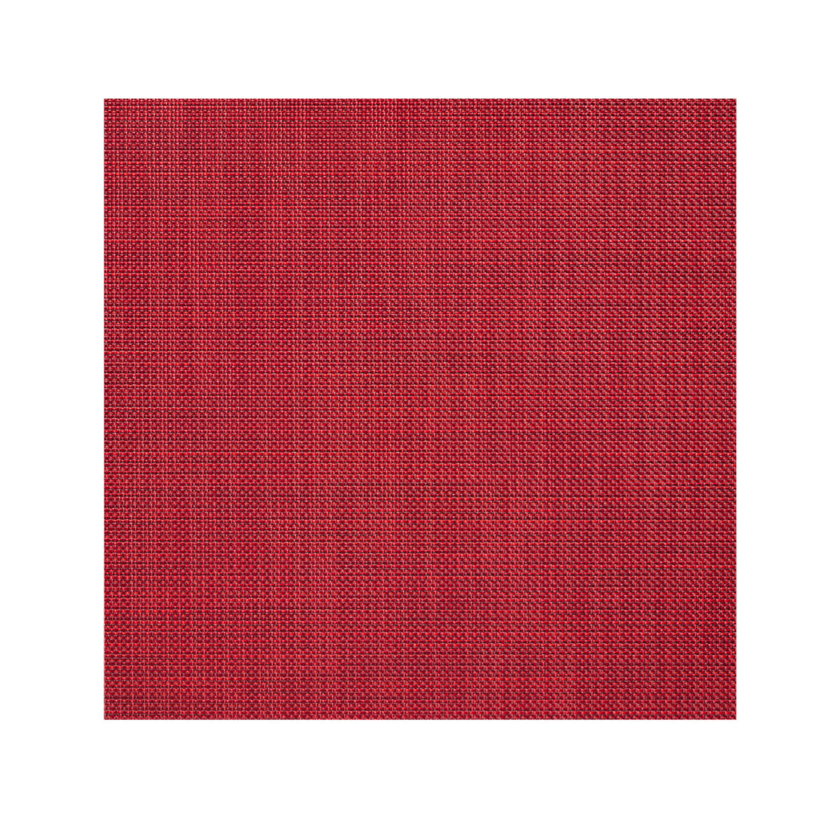Mini Basketweave Rug Samples - Scarlet